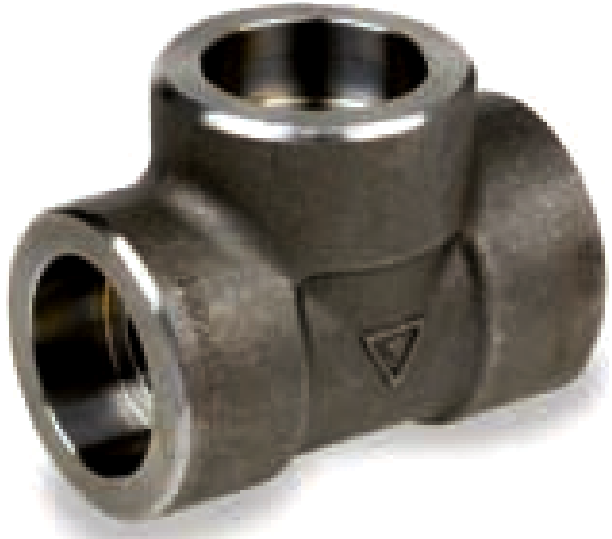 Tee Class #3000 Socket Welded Astm A105N